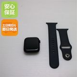 超美品 Apple Watch Series7 45mm Cellular ミッドナイト 白ロム