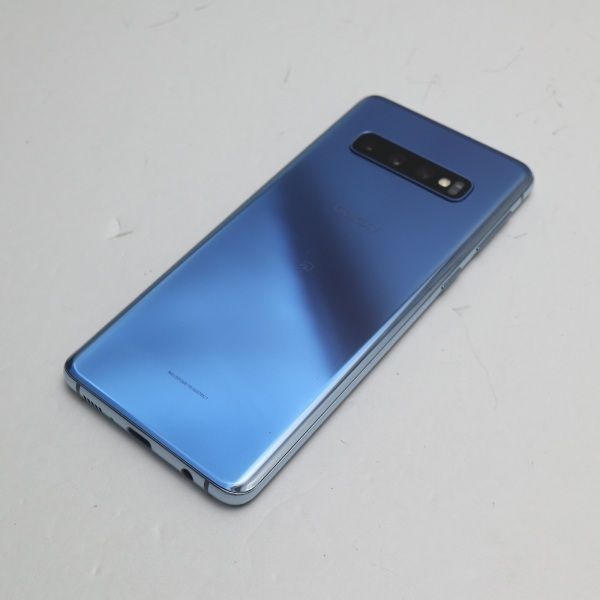SIMフリー SCV41 Galaxy S10 au版 プリズムブルー [Prism Blue 