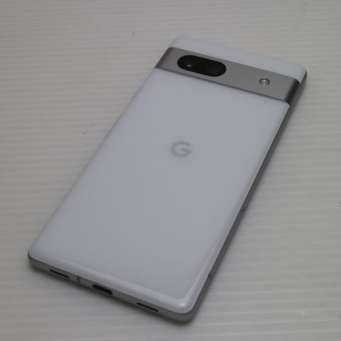 安心保証 超美品 au Google Pixel 7a 128GB スノウ