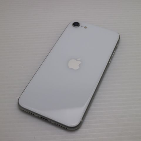 安心保証 超美品 SIMフリー iPhone SE 第2世代 64GB ホワイト 白ロム
