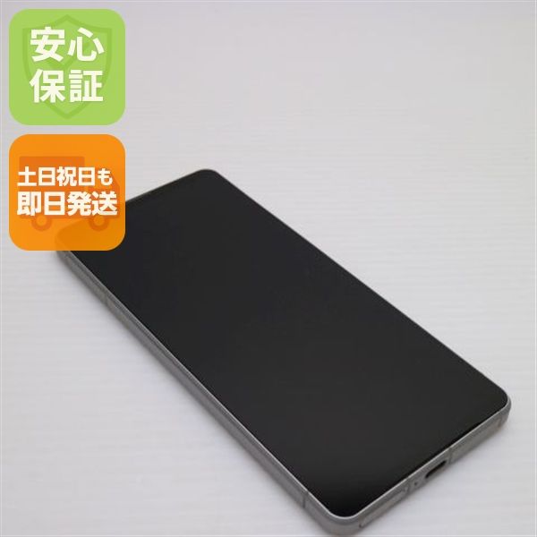 安心保証 新品同様 SIMフリー Xperia 1 VI 12GB 256GB プラチナシルバー