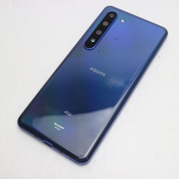 ムスビー｜安心保証 美品 SHG01 AQUOS R5G アースブルー 白ロム SIM  