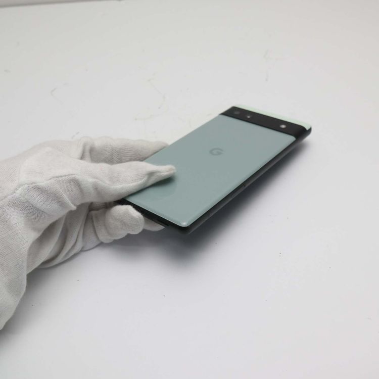 ムスビー｜安心保証 超美品 SIMフリー Google Pixel 6a セージ【Google 