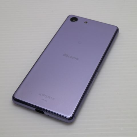 安心保証 新品同様 SO-02L Xperia Ace パープル 本体 白ロム