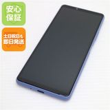 安心保証 超美品 Xperia 10 III A102SO ブルー 白ロム