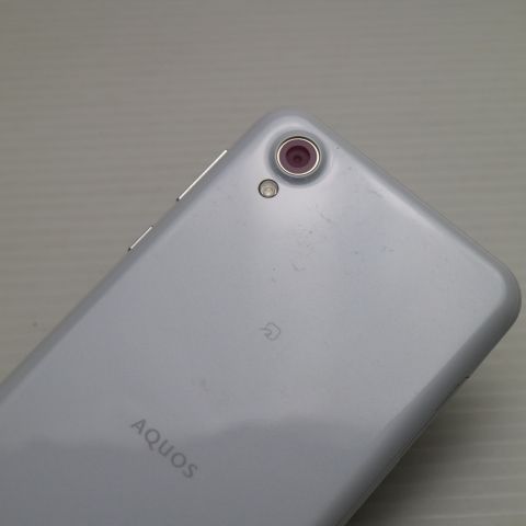 安心保証 超美品 SIMフリー SH-M07 AQUOS sense plus ホワイト
