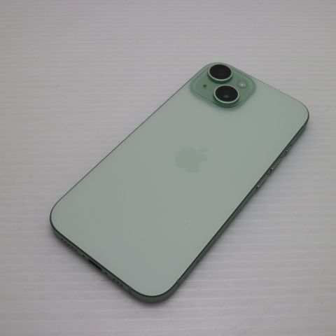 安心保証 新品同様 SIMフリー iPhone15 128GB グリーン