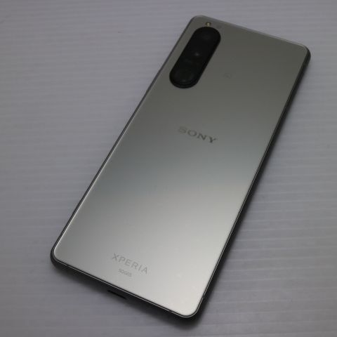 安心保証 美品 Xperia 5 III SOG05 フロストシルバー 白ロム