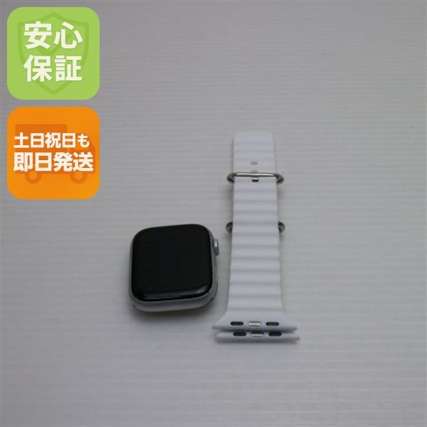 超美品 Apple Watch Series8 45mm GPS+Cellular シルバー