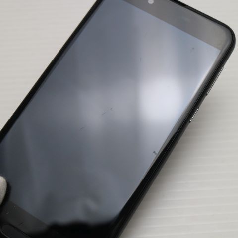 安心保証 美品 SHV40 AQUOS sense ブラック 本体 白ロム