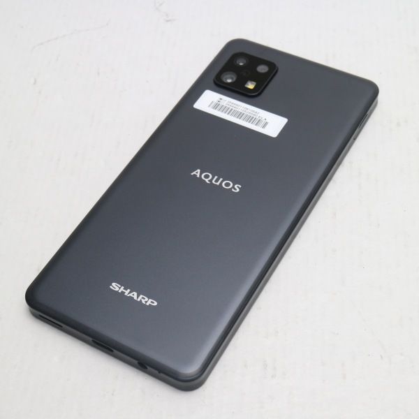 新品未開封品】AQUOS sense6sﾌﾞﾗｯｸ 辛かっ SH-RM19S本体