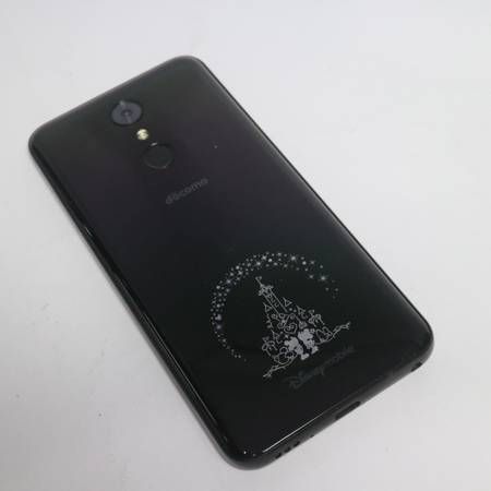 ムスビー｜○安心保証○美品○DM-01K Disney Mobile ブラック○本体 白 