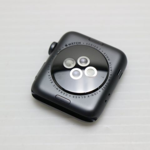 �¿��ݾ��� Ķ���� Apple Watch series2 42mm �֥�å�  �������