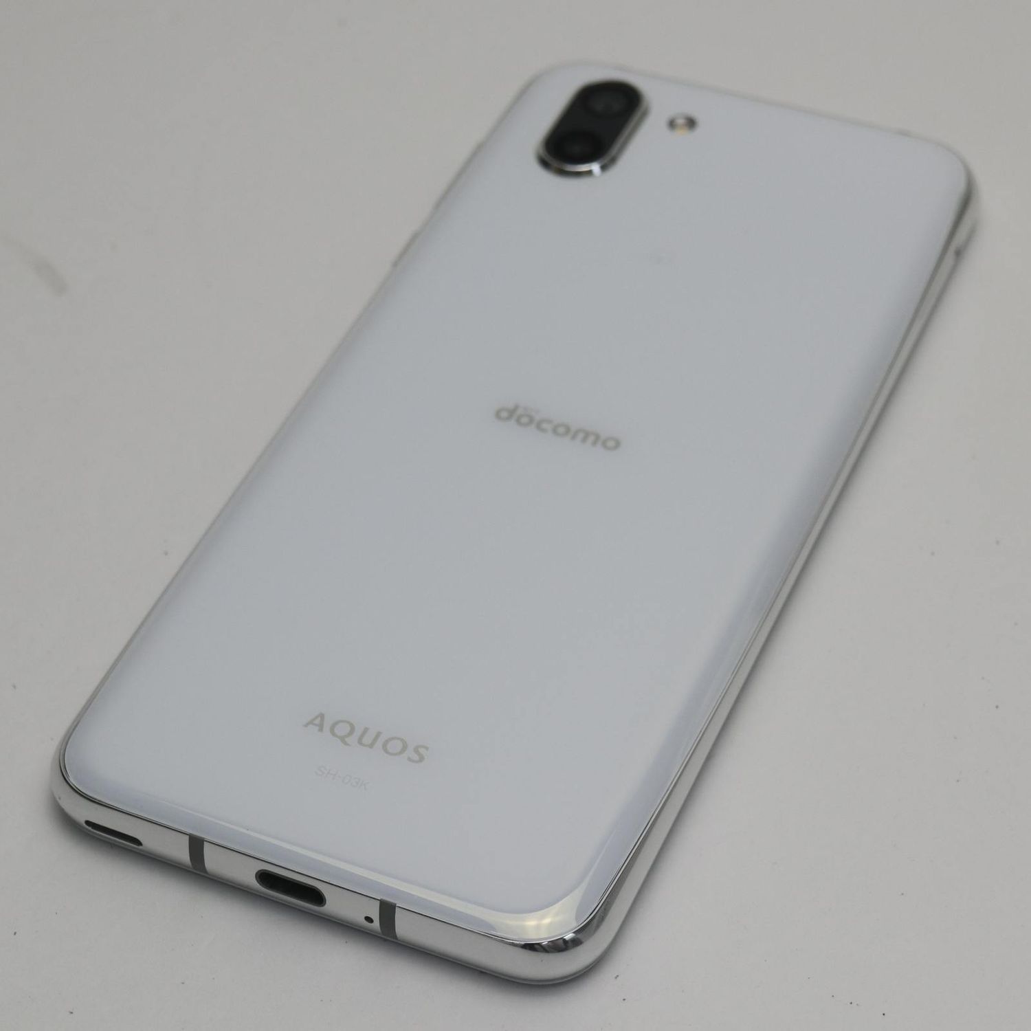 ムスビー｜安心保証 超美品 SH-03K AQUOS R2 ホワイト 本体 白ロム SIM 