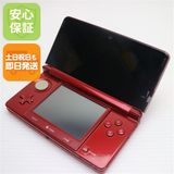 安心保証付 良品中古 ニンテンドー3DS フレアレッド 中古本体