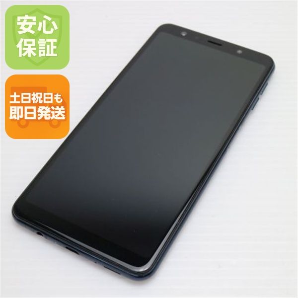 安心保証 美品 SIMフリー Galaxy A7  ブラック  スマホ 白ロム
