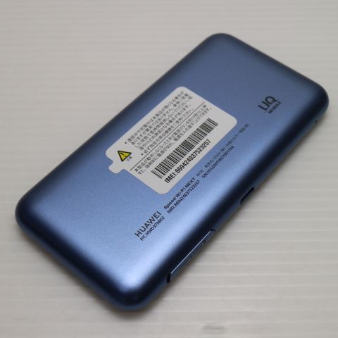 Ʊ UQmobile Speed Wi-Fi NEXT W06 ֥åߥ֥롼