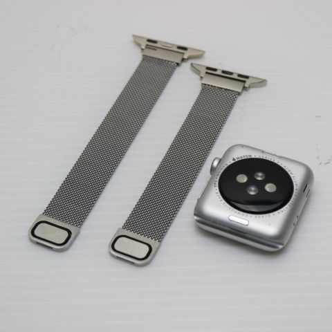 ムスビー｜超美品 Apple Watch series3 42mm GPS シルバー【Apple  