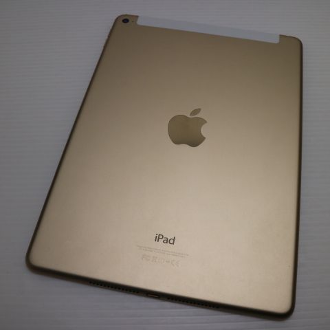 安心保証付 超美品 au iPad Air 2 Cellular 16GB ゴールド  中古本体