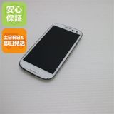 安心保証付 良品中古 SC-06D GALAXY S 3 マーブルホワイト 白ロム 中古本体