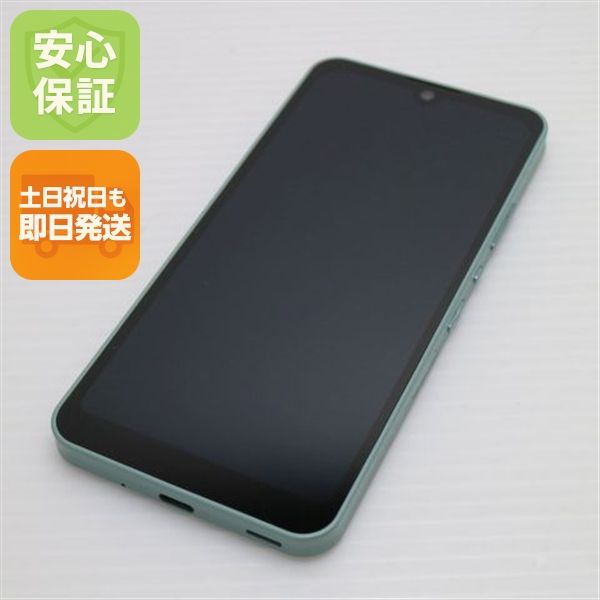 安心保証 超美品 AQUOS wish SHG06 オリーブグリーン 白ロム