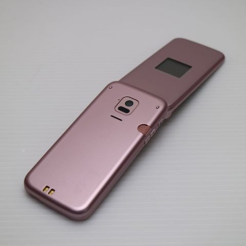 ムスビー｜安心保証 超美品 F-01M ピンク ガラケー 白ロム【らくらく 