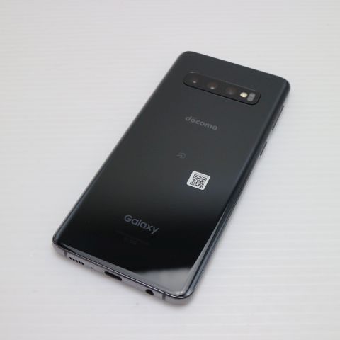 安心保証 超美品 SC-03L Galaxy S10 プリズムブラック 本体 白ロム