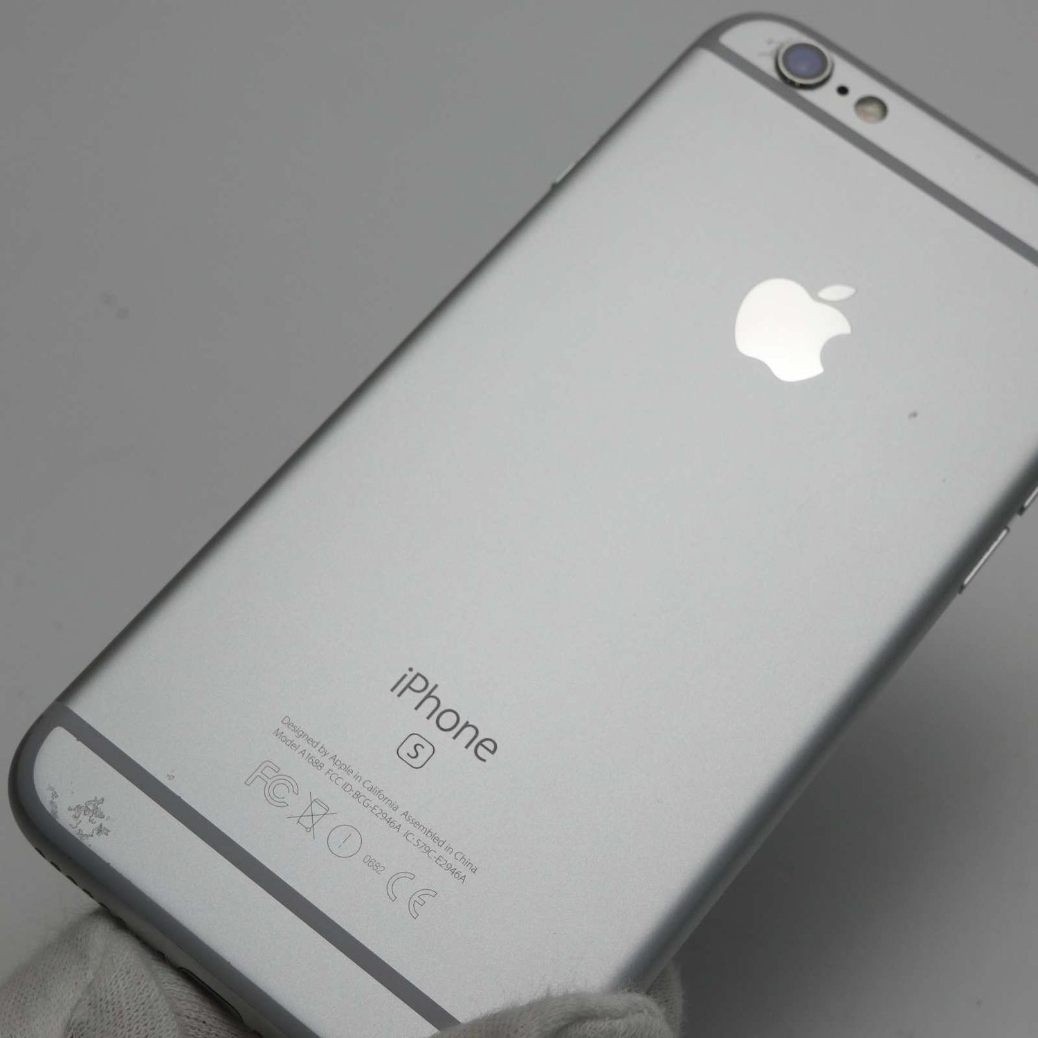 ムスビー｜安心保証付 超美品 SIMフリー iPhone6S 64GB シルバー 白  