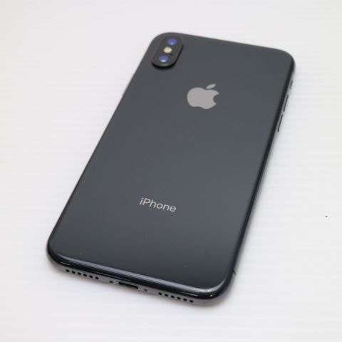 ムスビー｜安心保証 超美品 AU iPhoneX 256GB スペースグレイ 本体 白 