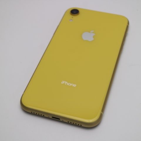 ムスビー｜安心保証 超美品 SIMフリー iPhoneXR 64GB イエロー 本体 白 