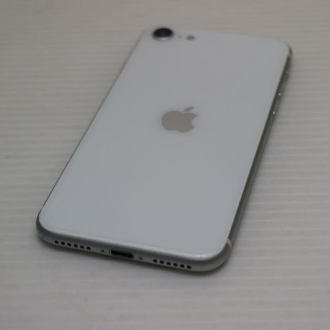 �¿��ݾ� ���� SIM�ե꡼ iPhone SE ��2���� 128GB �ۥ磻�� �����