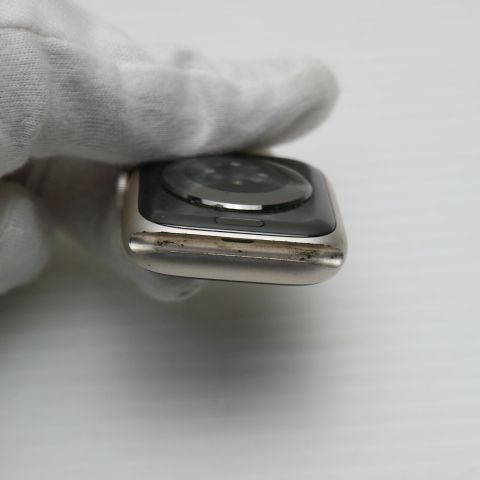 超美品 Apple Watch Series8 45mm Cellular スターライト
