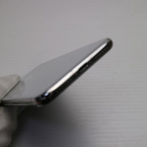 安心保証 超美品 SIMフリー iPhoneX 256GB シルバー 本体 白ロム