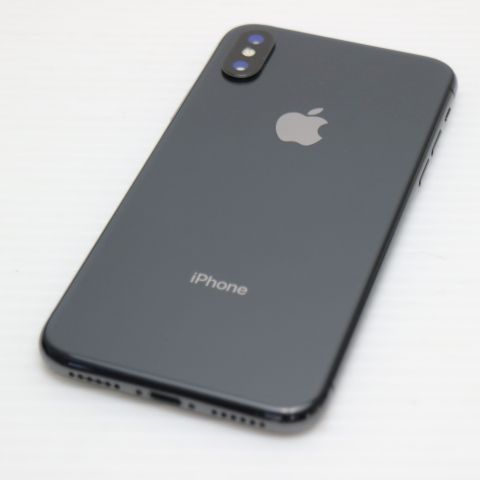 ムスビー｜安心保証 新品同様 SIMフリー iPhoneX 256GB スペースグレイ 