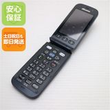 安心保証付 良品中古 F-01G らくらくホン ベーシック4 ブラック 中古本体