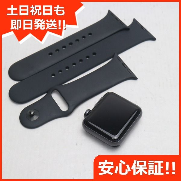 ムスビー｜超美品 Apple Watch series3 38mm GPS スペースグレイ  