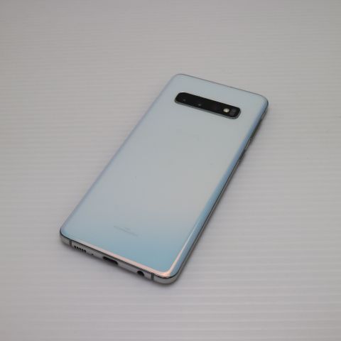 ムスビー｜安心保証 美品 SCV41 Galaxy S10 プリズムホワイト 本体 白  