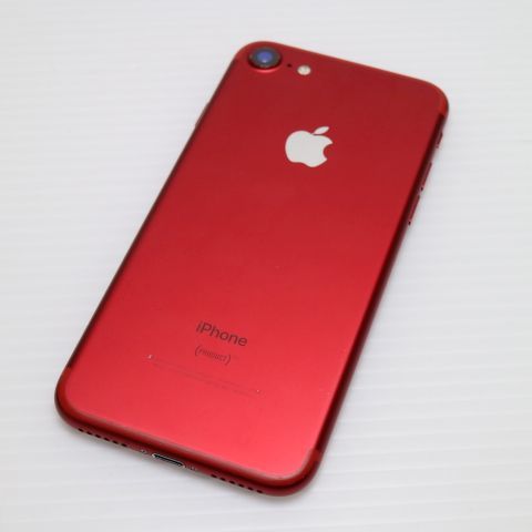 ムスビー｜安心保証 超美品 SIMフリー iPhone7 256GB レッド 白ロム  