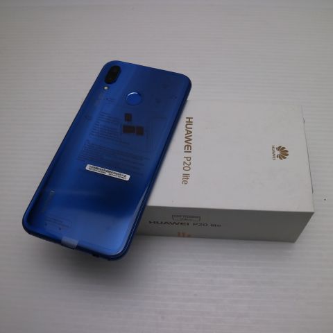 �¿��ݾ� ����̤���� SIM�ե꡼ HUAWEI P20 lite �֥롼 ���� �����