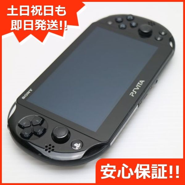 極美品】PS VITA 本体 PCH-2000 ブラック 黒 箱付き ソニー（ムスビー 