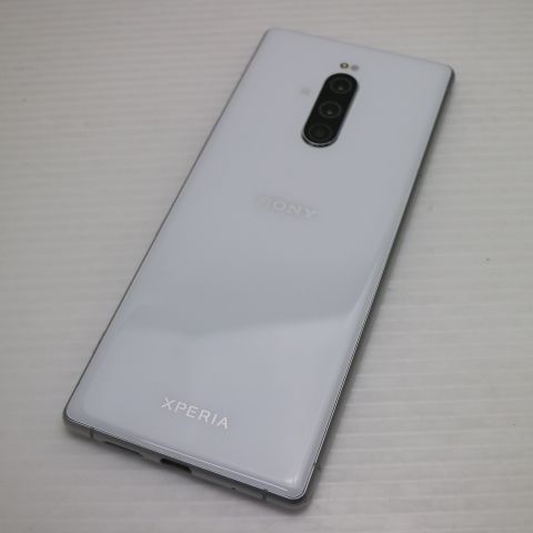 �¿��ݾ� ���� 802SO Xperia 1 �ۥ磻�� ���� �����  SIM���å�����Ѥ�