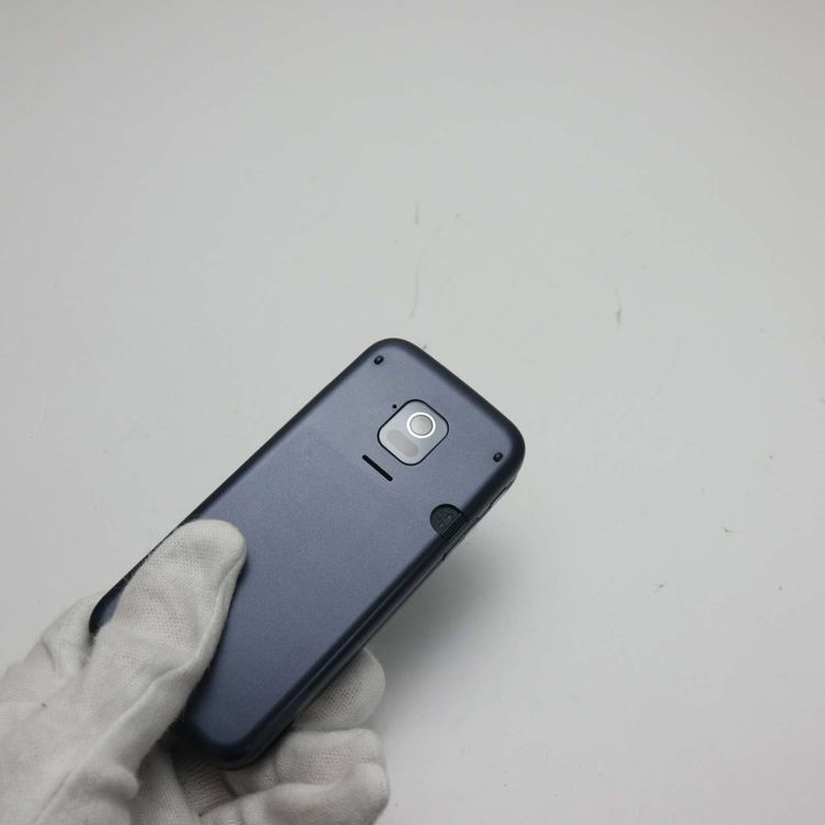 ムスビー｜安心保証 超美品 F-01M ネイビー ガラケー 白ロム【らくらく 