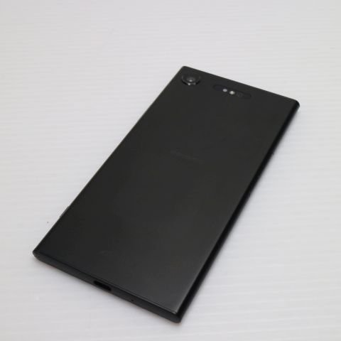 安心保証 美品 SO-01K Xperia XZ1 ブラック 本体 白ロム