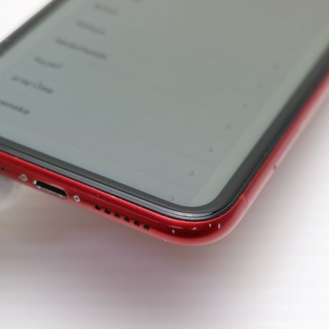 ¿ݾ Ķ SIMե꡼ iPhoneXR 256GB å RED  