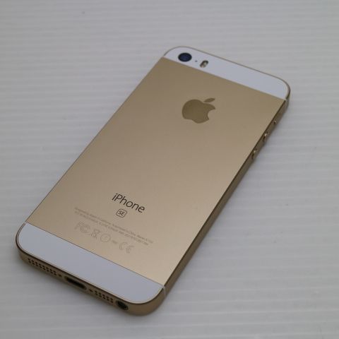 安心保証付 超美品 SIMフリー iPhoneSE 16GB ゴールド 白ロム 中古本体
