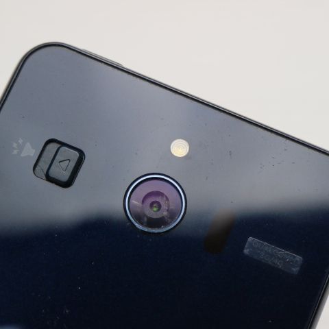 安心保証付 判定○ 超美品 Softbank 509SH シンプル スマホ3 ブラック  中古本体