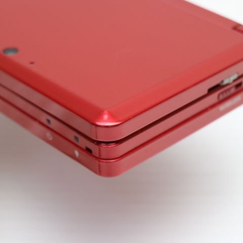 安心保証付 美品 ニンテンドー3DS メタリックレッド  中古本体