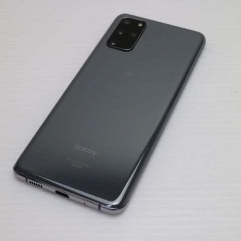安心保証 超美品 SCG02 Galaxy S20+ 5G コスミックグレー 白ロム