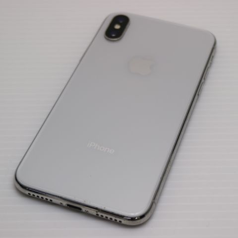 ムスビー｜安心保証 超美品 SIMフリー iPhoneX 256GB シルバー 本体 白 