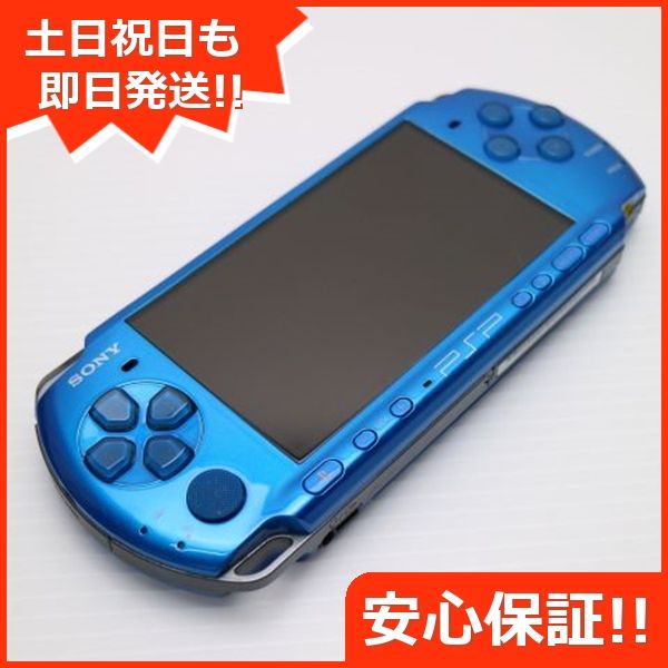 ムスビー｜安心保証付 美品 PSP-3000 バイブラント・ブルー 中古本体  